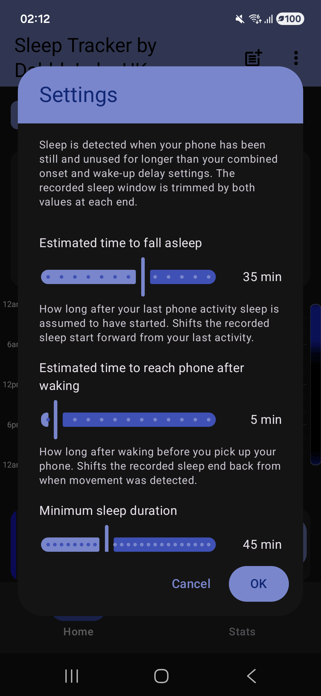 SleepTracker screenshot