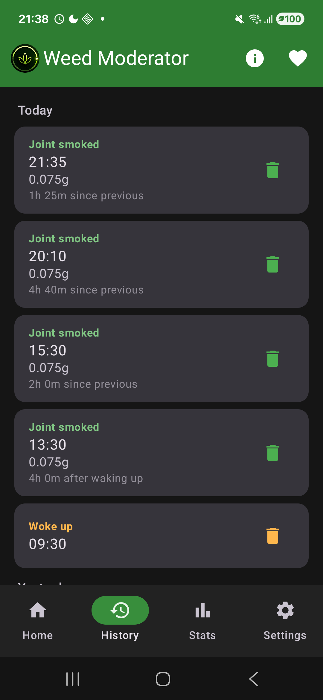 Weed Moderator screenshot